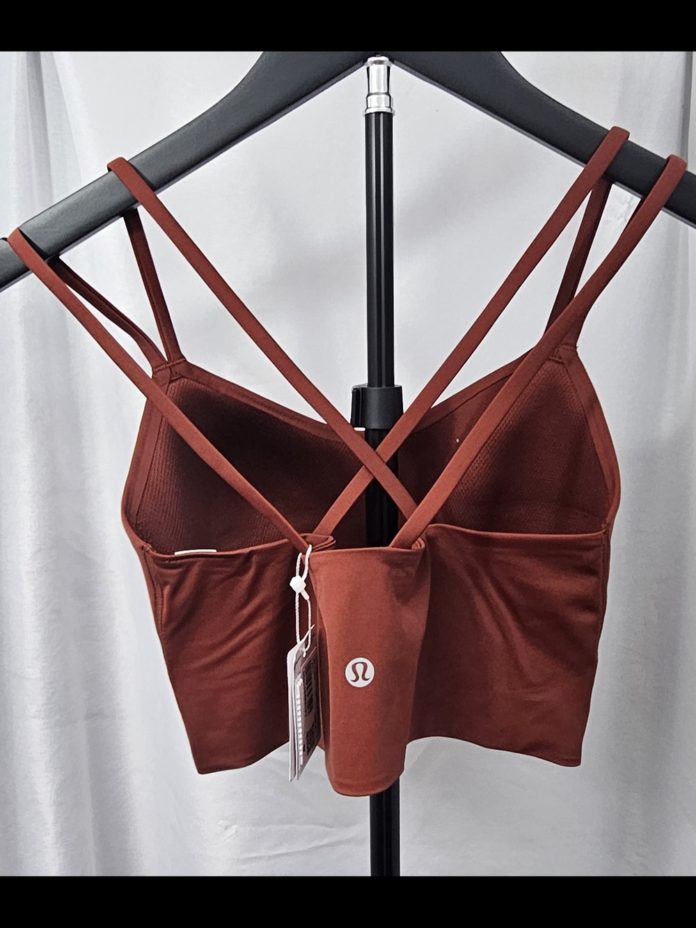 ​NWT Lululemon Like a Cloud Longline Bra *B/C Cup - Cranberry Charm (Size 6) - Picture 2 of 3